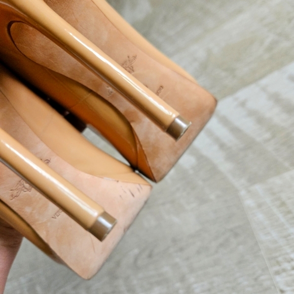 Rachel Roy Peep Toe Patent Leather Pumps - Picture 11 of 16